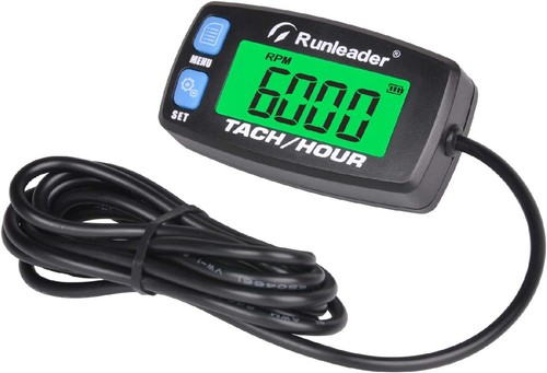Digital tach hour meter rpm - hour, meter,
